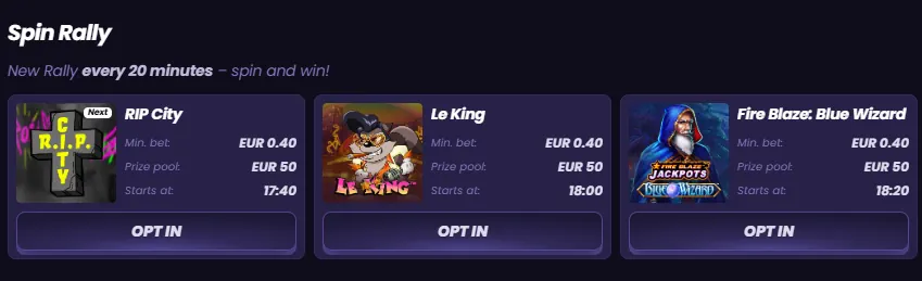 Funbet Casino Spin Rally